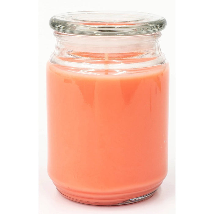 20oz Lidded Glass Jar Mango Papaya Candle