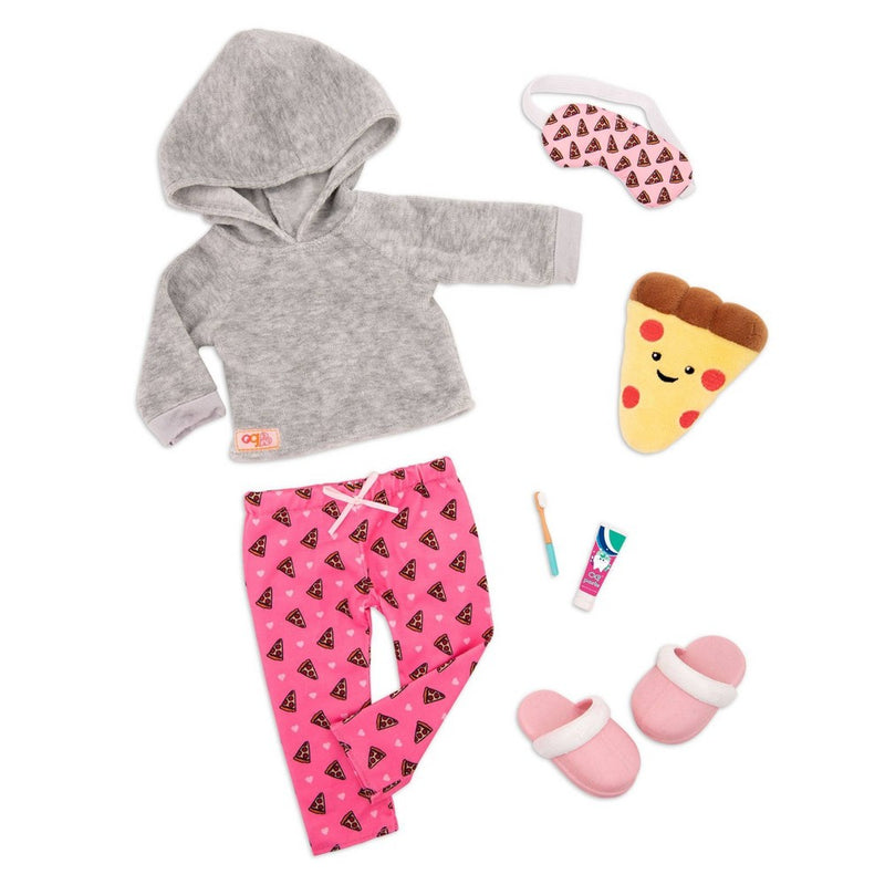 Our Generation Pajama Outfit for 18" Dolls - Pizza Party Dreams
