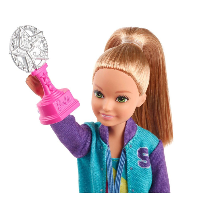 Barbie Team Stacie Doll Gymnastics Playset with Accessories