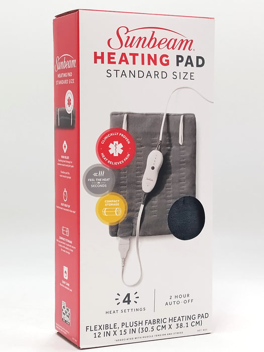 Sunbeam Premium Machine Washable Integrated Heating Pad - Standard Size