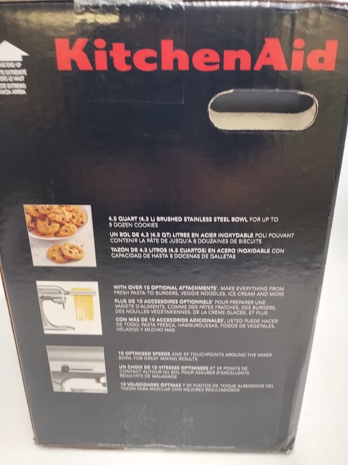 AS IS-NO BOX-SCRATCH KitchenAid Classic 4.5qt Stand Mixer - White (LOCAL PICKUP ONLY)