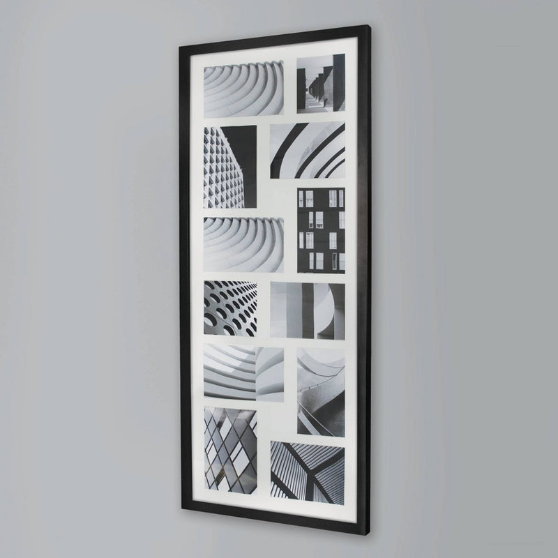 Thin Collage 12 Multi-Size Photo Frame Black - Made By Design (LOCAL PICKUP ONLY)