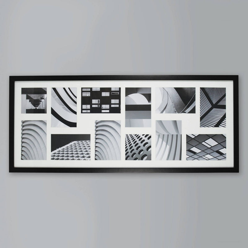 Thin Collage 12 Multi-Size Photo Frame Black - Made By Design (LOCAL PICKUP ONLY)