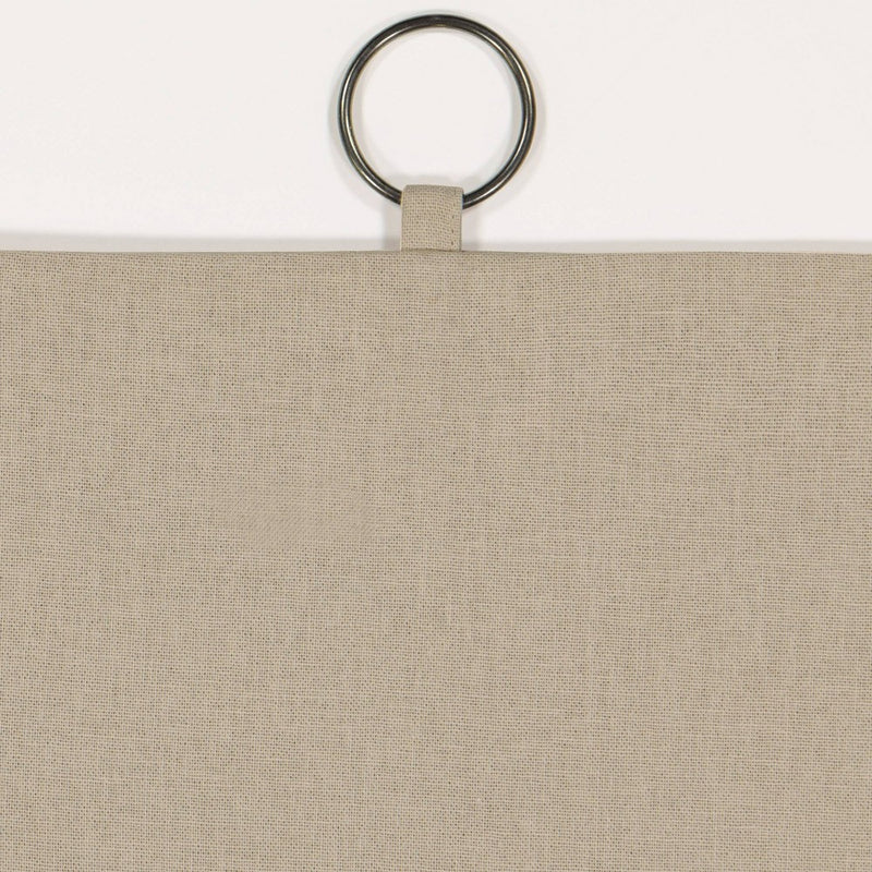 84"x50" Drop Cloth Light Filtering Curtain Panel Linen - Mercantile