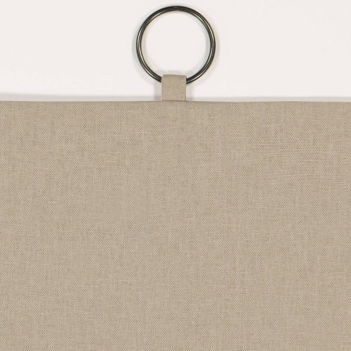 84"x50" Drop Cloth Light Filtering Curtain Panel Linen - Mercantile