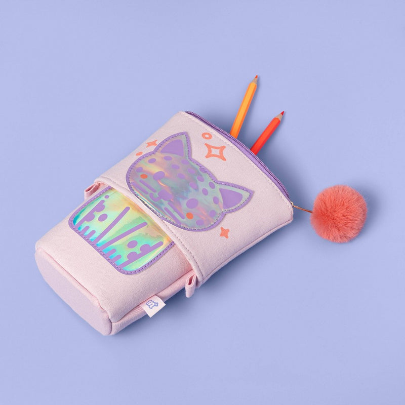 Vertical Pencil Pouch Cat - More Than Magic