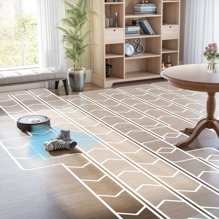 Shark AI VACMOP Wi-Fi Connected Robot Vacuum and Mop LIDAR Navigation - RV2001WD