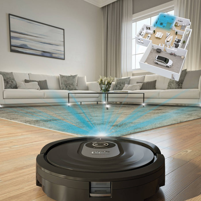 Shark AI VACMOP Wi-Fi Connected Robot Vacuum and Mop LIDAR Navigation - RV2001WD