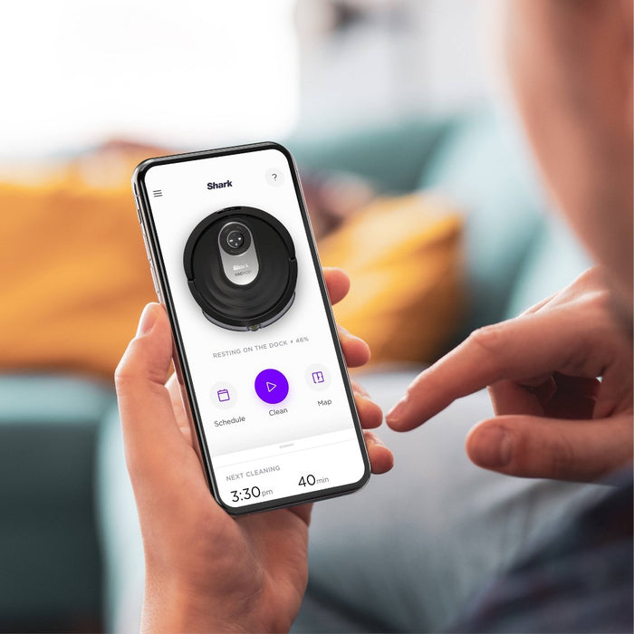Shark AI VACMOP Wi-Fi Connected Robot Vacuum and Mop LIDAR Navigation - RV2001WD