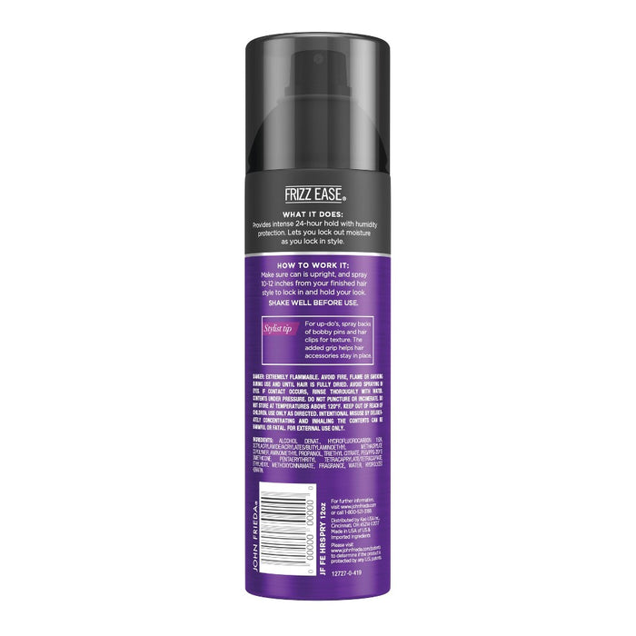 Frizz Ease John Frieda Moisture Barrier Firm Hold Hair Spray - 12oz