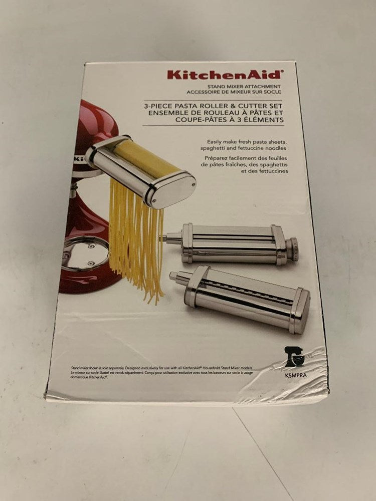 KitchenAid 3pc Pasta Roller & Cutter Set - KSMPRA