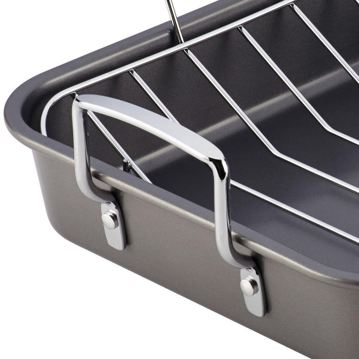 Farberware 12" x 16" Nonstick Roaster with Rack