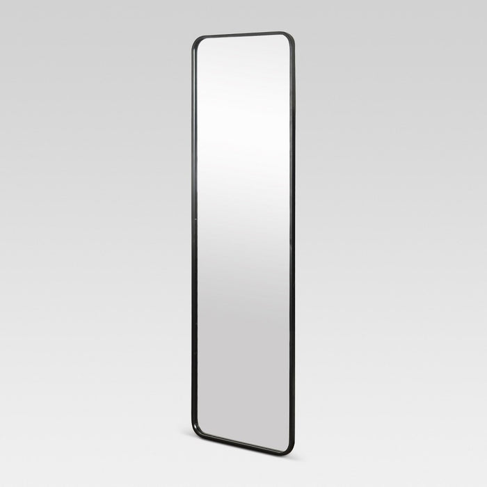 Over-the-Door Mirror Metal Black - Project 62