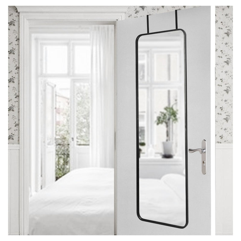 Over-the-Door Mirror Metal Black - Project 62 (LOCAL PICKUP ONLY)