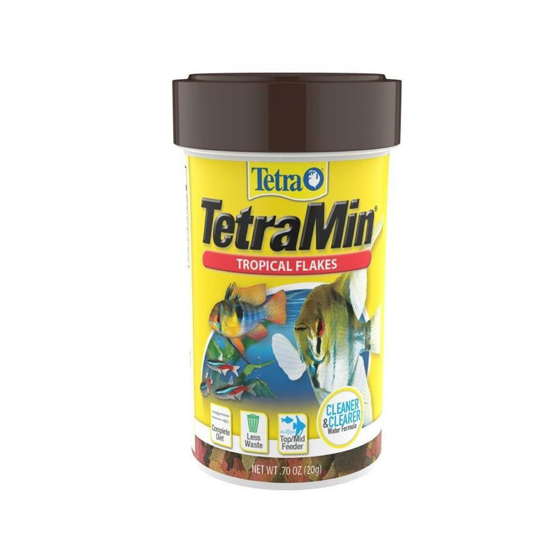 Tetra Min Tropical Flakes Dry Fish Food - 0.7oz