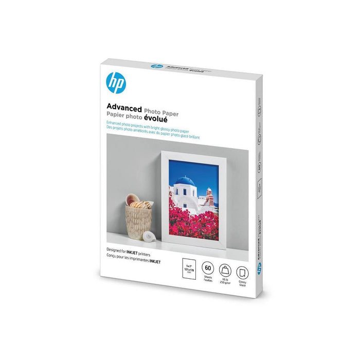 2 PACK!!! HP Advanced Photo Glossy Paper - White (Q8690A) (120 SHEETS TOTAL)