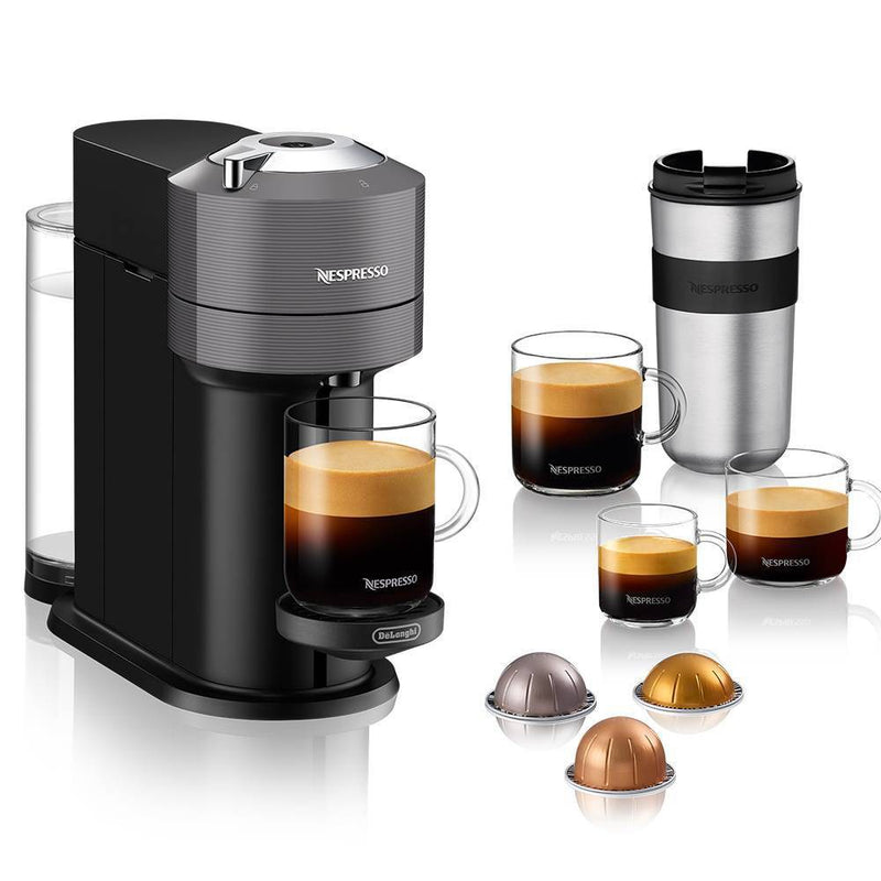 Nespresso Vertuo Next Coffee and Espresso Machine by De'Longhi - Gray