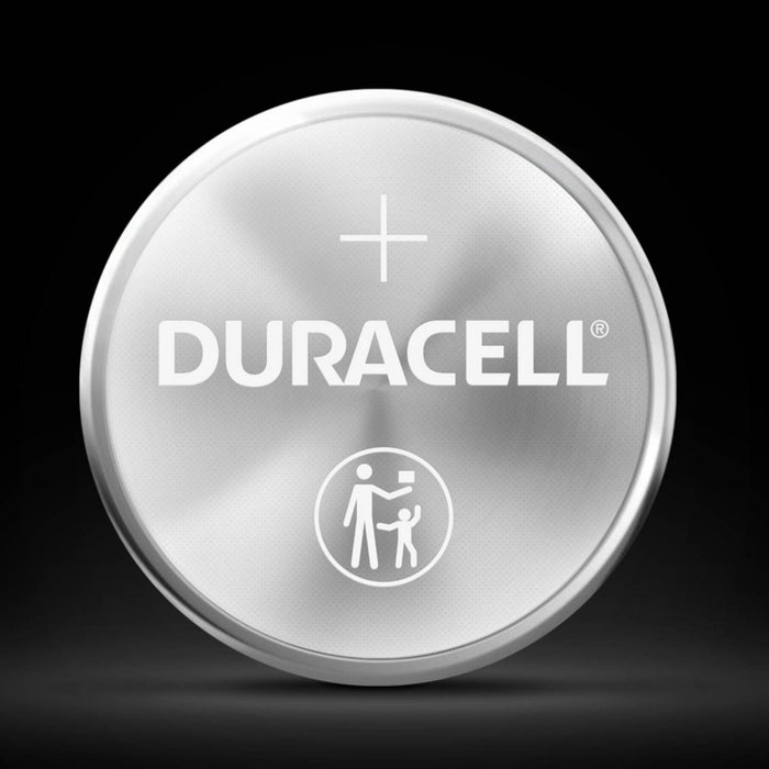 Duracell 2032 Batteries Lithium Coin Button - 2 Pack - Specialty Battery w/ Bitterant Technology