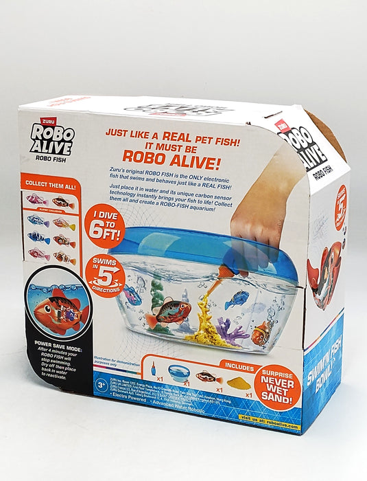Robo Alive Robotic Fish w/ Fish Bowl