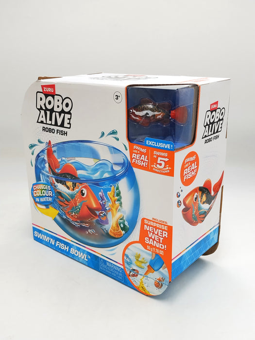 Robo Alive Robotic Fish w/ Fish Bowl