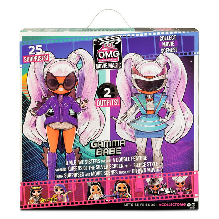 L.O.L. Surprise! O.M.G. Movie Magic Gamma Babe Fashion Doll6