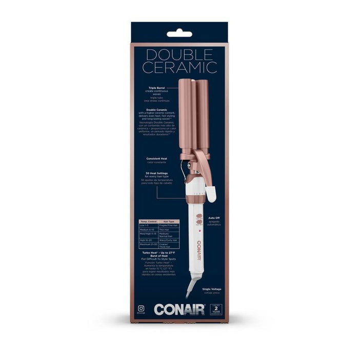 Conair Double Ceramic Triple Waver