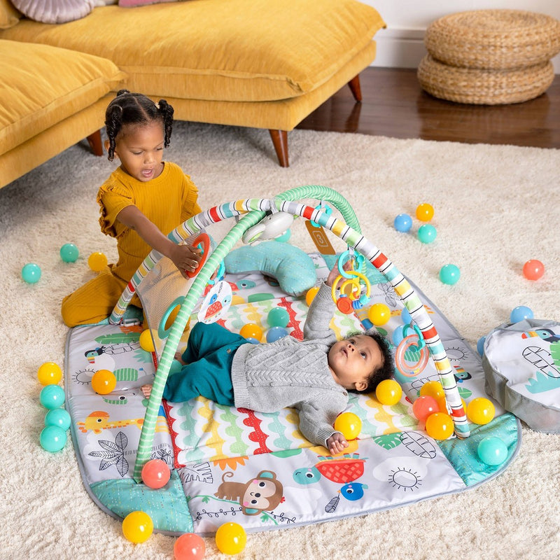 Bright Starts 5-In-1 Your Way Ball Play Activity Gym & Ball Pit - Totally Tropical (LOCAL PICKUP ONLY)