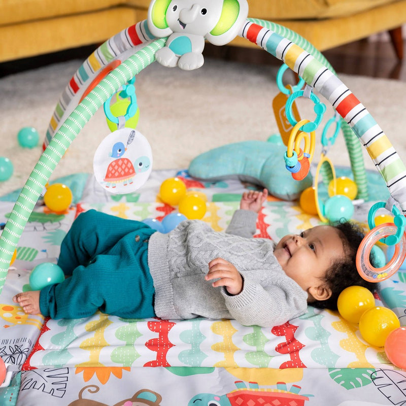 Bright Starts 5-In-1 Your Way Ball Play Activity Gym & Ball Pit - Totally Tropical (LOCAL PICKUP ONLY)