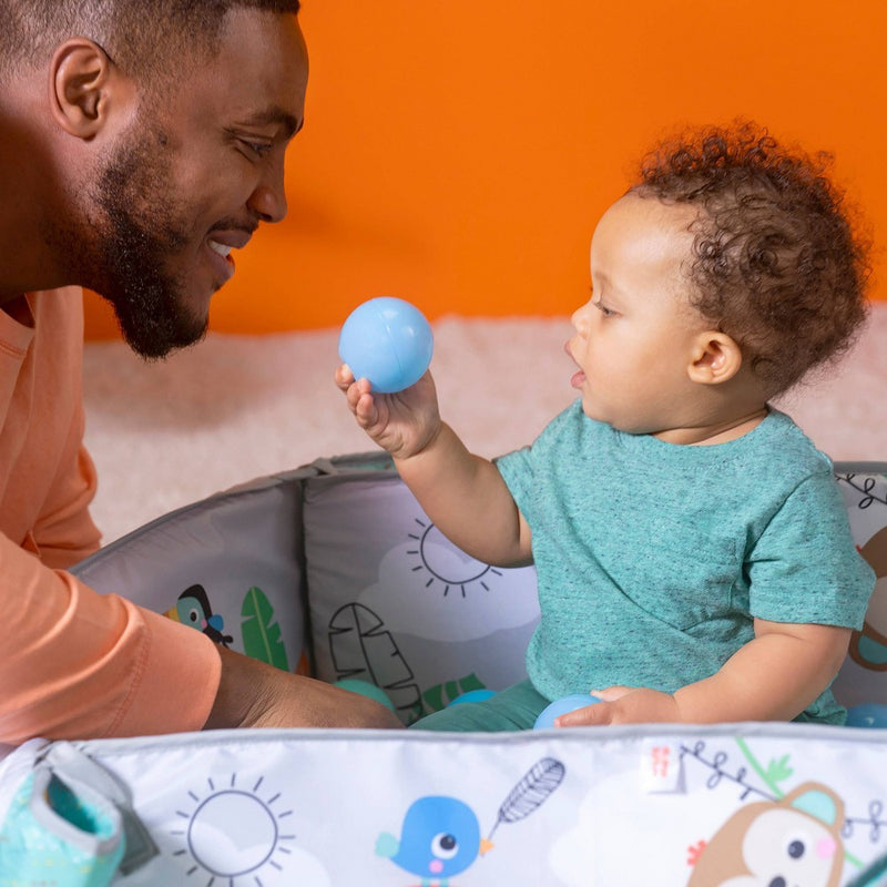 Bright Starts 5-In-1 Your Way Ball Play Activity Gym & Ball Pit - Totally Tropical (LOCAL PICKUP ONLY)