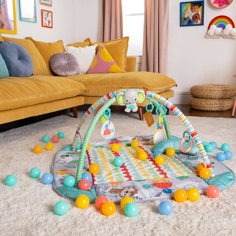 Bright Starts 5-In-1 Your Way Ball Play Activity Gym & Ball Pit - Totally Tropical (LOCAL PICKUP ONLY)