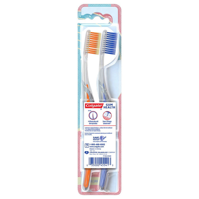 Colgate Gum Health Extra Soft Toothbrush - 2ct