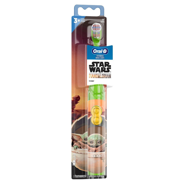 Oral-B Kid's Battery Toothbrush Star Wars: The Mandalorian Soft Bristles