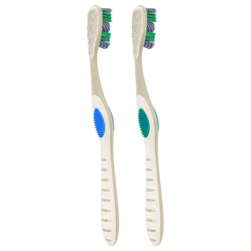 Colgate 360 Optic White Whitening Toothbrush - Soft Bristles - 2ct