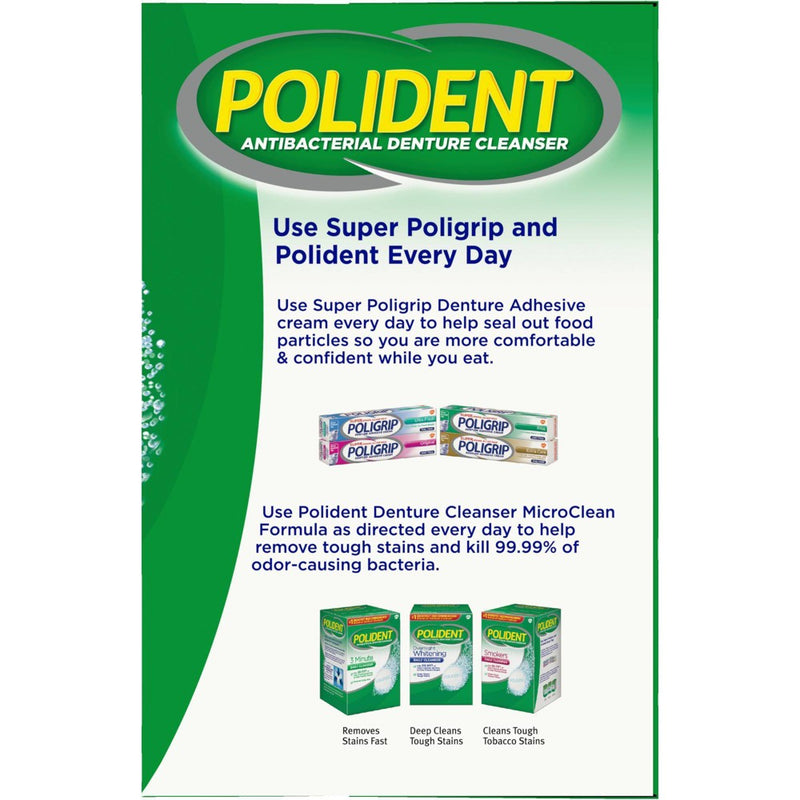 Polident Denture Cleaner Tablets - 120ct