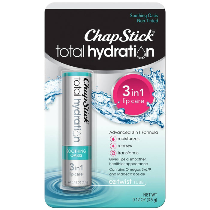 Chapstick Total Hydration Lip Balm - Soothing Oasis - 0.12oz2