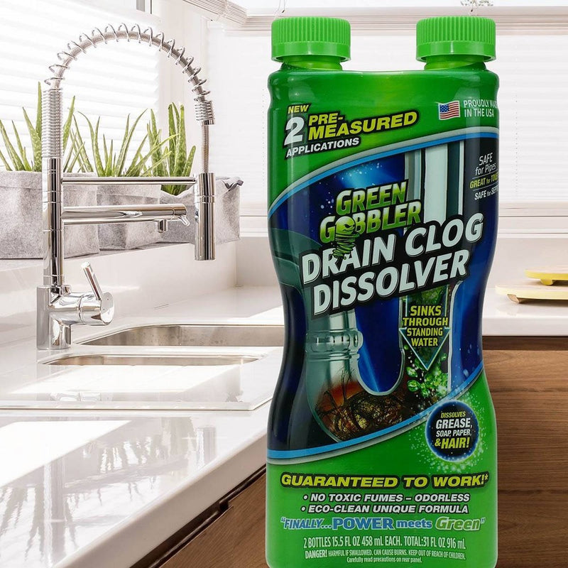 Green Gobbler Drain Clog Dissolver - 31oz