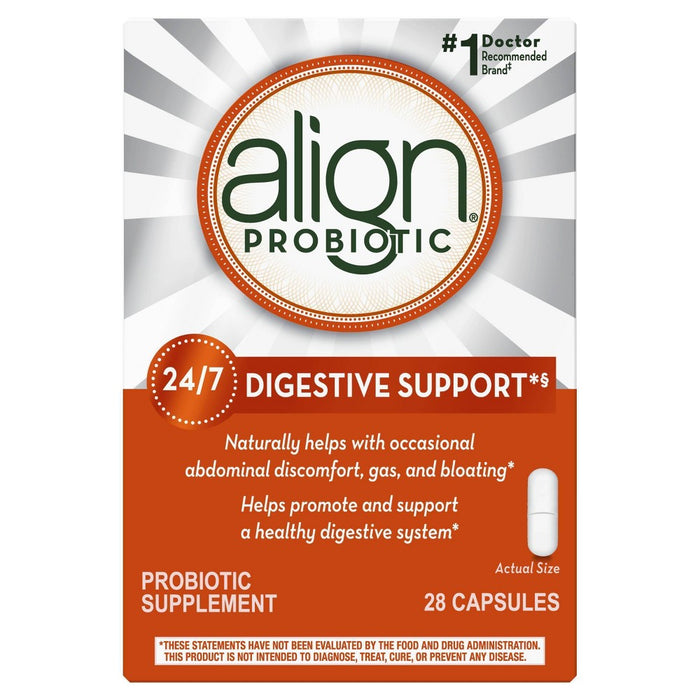 Align Probiotic Supplement Digestive Capsules 28ct
