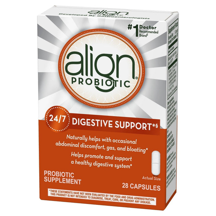 Align Probiotic Supplement Digestive Capsules 28ct