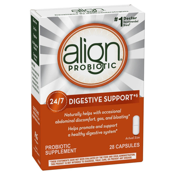 Align Probiotic Supplement Digestive Capsules 28ct
