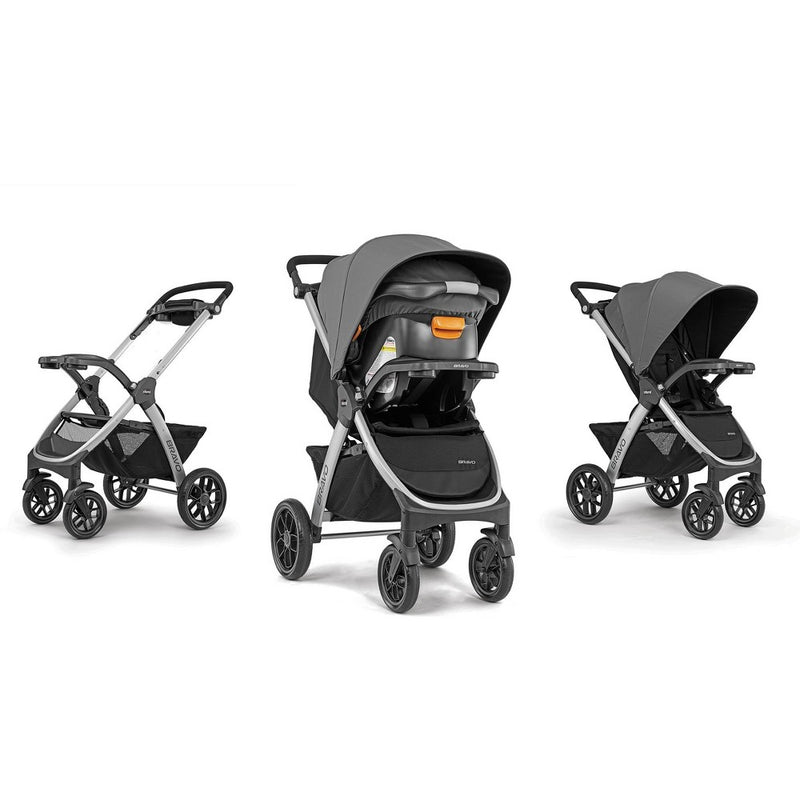 Chicco Bravo 3-in-1 Quick Fold Travel System - Parker (LOCAL PICKUP ONLY)