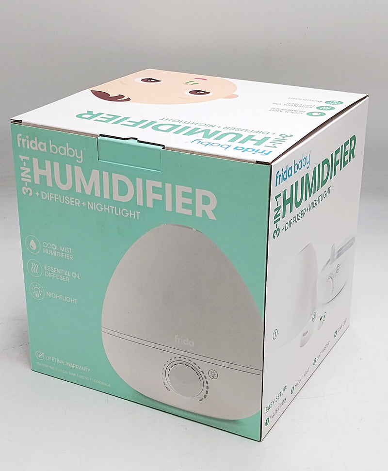 Fridababy 3-in-1 Humidifier with Diffuser and Nightlight