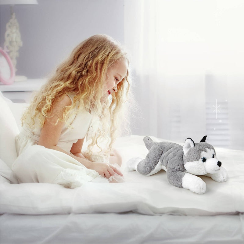 FAO Schwarz Adopt-A-Pets Husky 15" Stuffed Animal