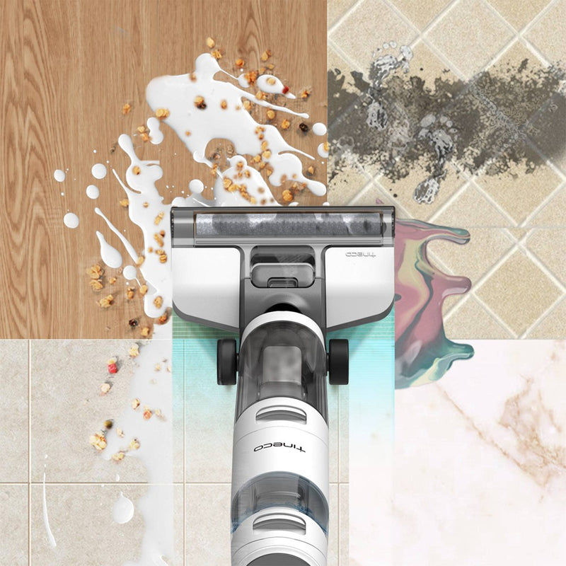 Tineco iFloor Breeze Cordless Wet Dry Vacuum Mop Combo for Hard Floors - White (LOCAL PICKUP ONLY)