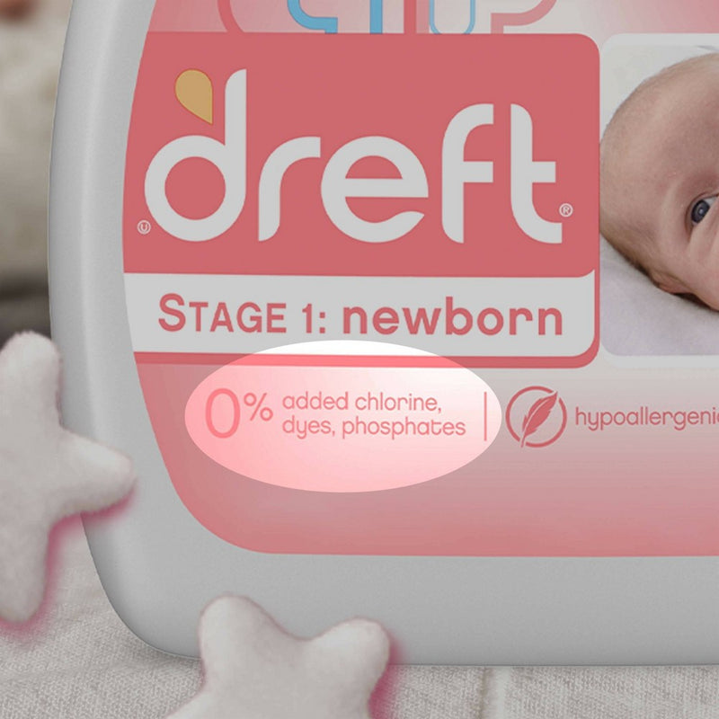 Dreft Stage 1:  Newborn Baby Liquid Laundry Detergent - 92 fl oz