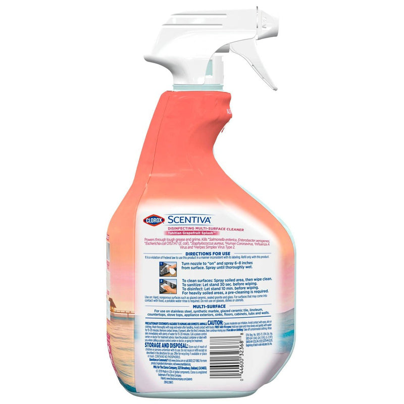 Scentiva Multi-Surface Spray - Tahitian Grapfruit - 32 fl oz
