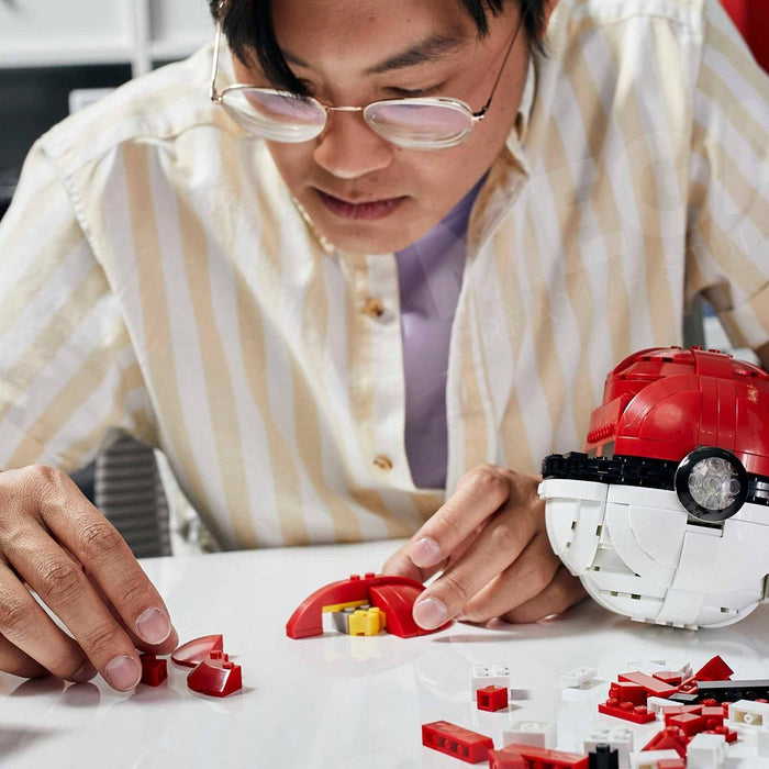 Mega Construx Pokemon Jumbo Poke Ball Construction Set *NEW & SEALED*