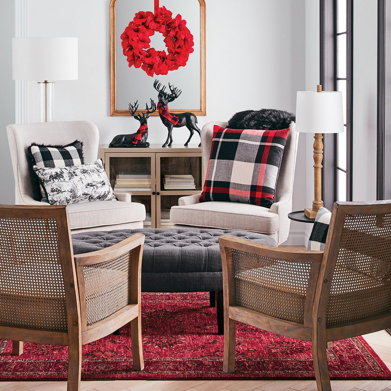 Londonberry Turned Accent Table Large Black - Threshold