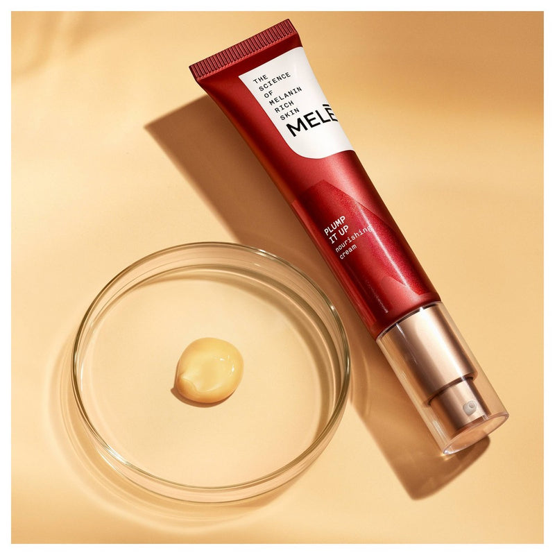 MELE Plump It Up Nourishing Facial Cream for Melanin Rich Skin - 1.35 fl oz