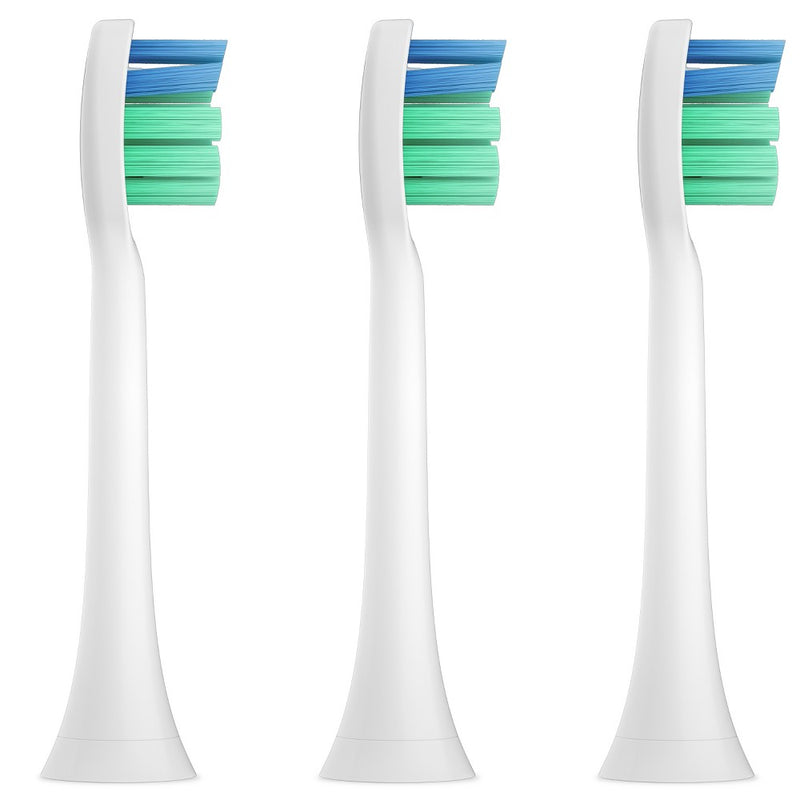 Powered Toothbrush Head - 3ct - Up&Up (Compare to PHILIPS Sonicare ProResults Plaque Control Standard Replacement Brush Heads)