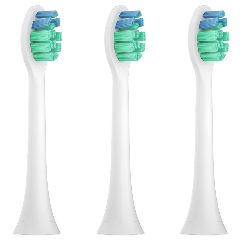 Powered Toothbrush Head - 3ct - Up&Up (Compare to PHILIPS Sonicare ProResults Plaque Control Standard Replacement Brush Heads)